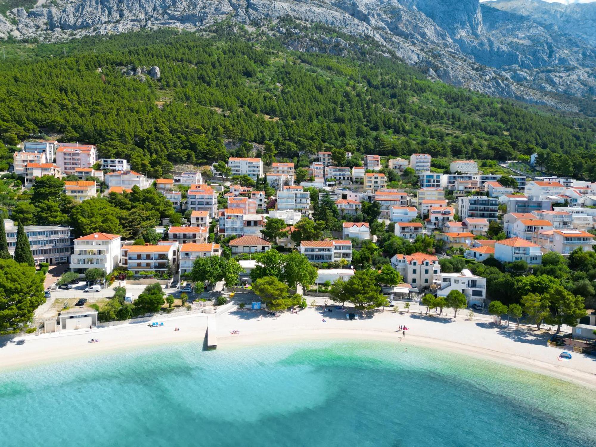 Seaside Apartments And Rooms Baška Voda المظهر الخارجي الصورة